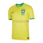 Camisolas de futebol Brasil Equipamento Principal World Cup 2022 Manga Curta